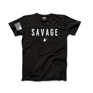 Gun Mami savage black T-shirt
